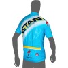 ASTANA 2014 Kurzarmtrikot(kurzer Reißverschluss) Radsport-Profi-Team