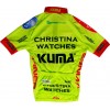 CHRISTINA WATCHES-KUMA 2014 Kinder-Set(Trikot,Hose,Stirnband) Radsport-Profi-Team