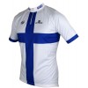 FRANCAISE DES JEUX(FDJ) Finnischer Meister 2015 Kurzarmtrikot(kurzer Reißverschluss)-B'TWIN Radsport-Profi-Team