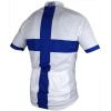 FRANCAISE DES JEUX(FDJ) Finnischer Meister 2015 Kurzarmtrikot(kurzer Reißverschluss)-B'TWIN Radsport-Profi-Team