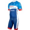 Team Total Direct Energy 2019 Radtrikot kurzarm(langer Reißverschluss) Radsport-Profi-Team