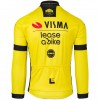 Bekleidung Damen Team Visma Lease a bike 2025 frau langarm trikot